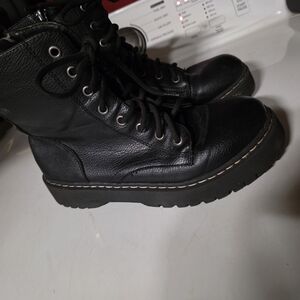 Black Combat & Moto Boots